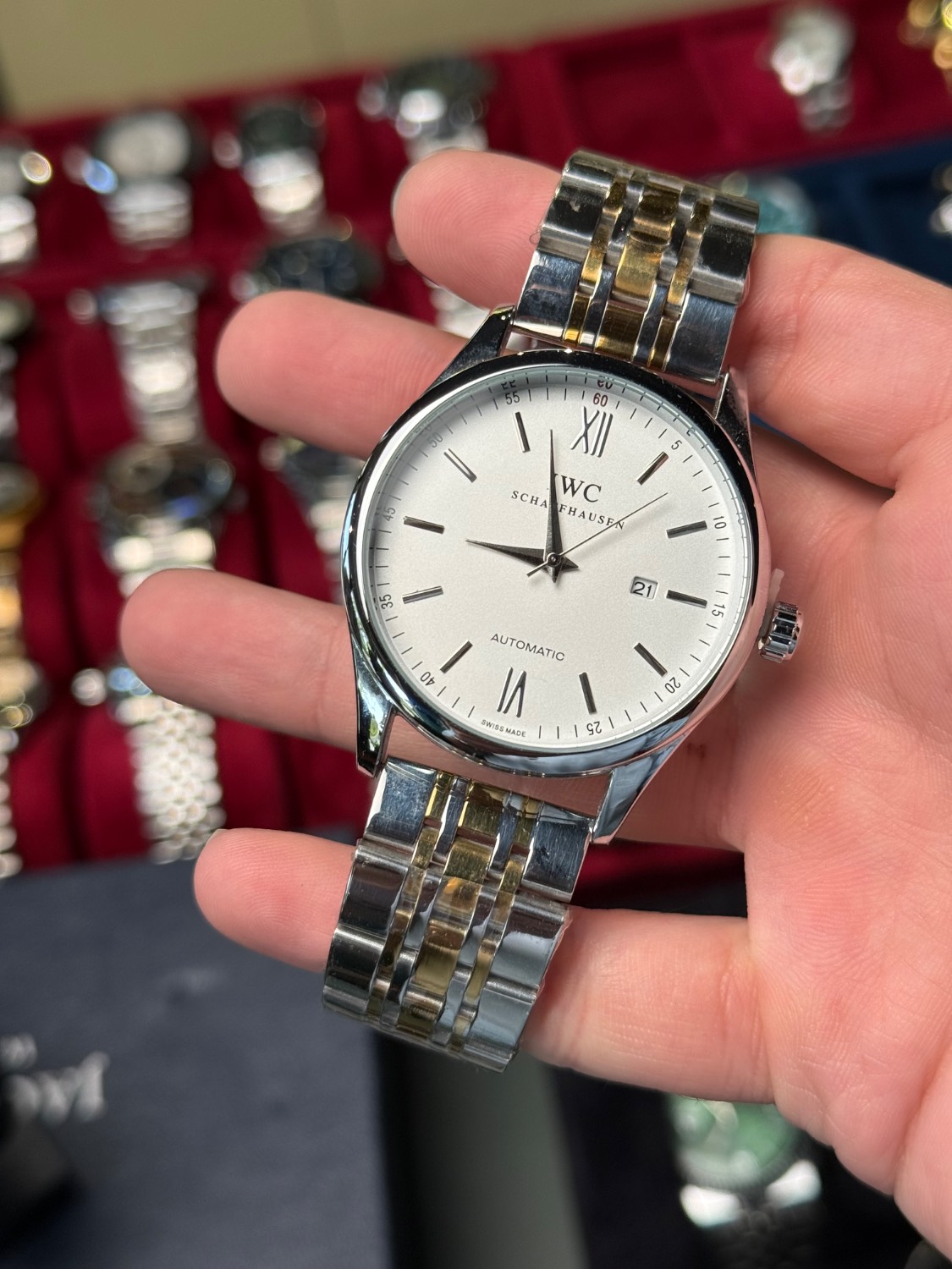 ساعت مردانه jwc طرح اتومات